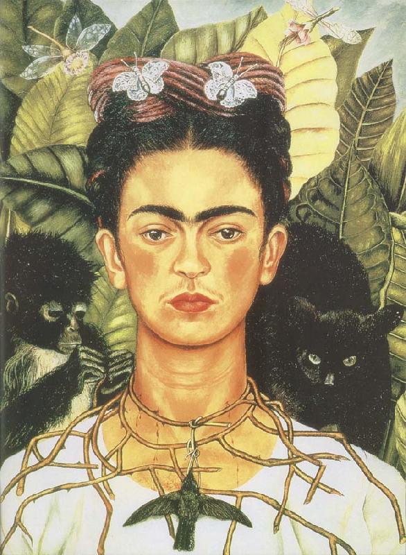 Frida Kahlo Portrait oil painting image
